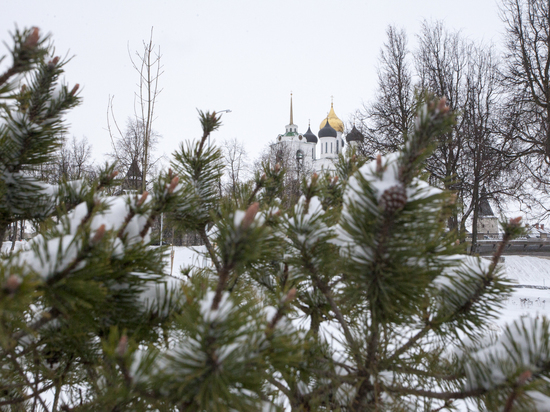 Снег и дождь пообещали в понедельник жителям Псковской области синоптики