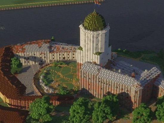 Во всемирно известной игре Minecraft воссоздали достопримечательности Ленобласти