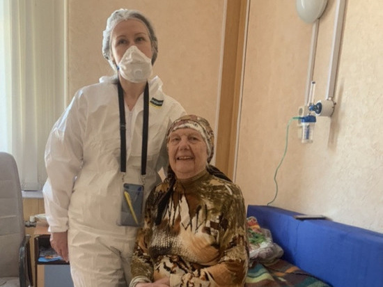 В рязанской ОКБ от коронавируса вылечили 97-летнюю пациентку