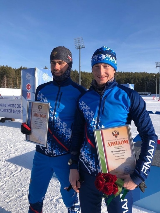 Полный комплект медалей завоевали биатлонисты из ЯНАО на чемпионате РФ