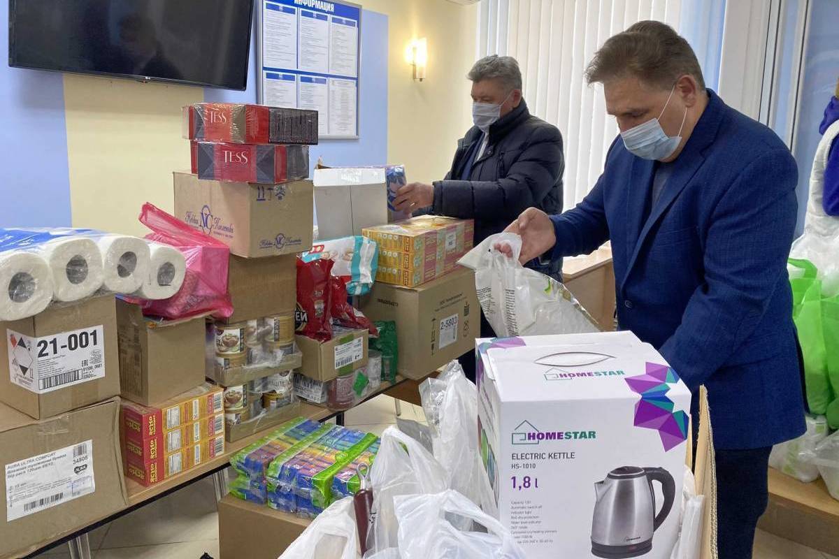 В Костромской области «Единой Россией» организован сбор гуманитарной помощи для беженцев