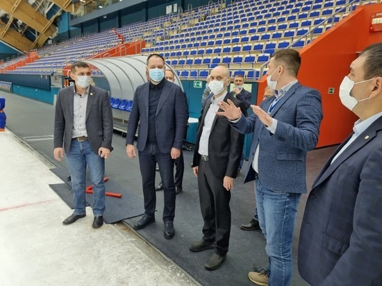 Кадыров осмотрел главные спортивные объекты Кузбасса