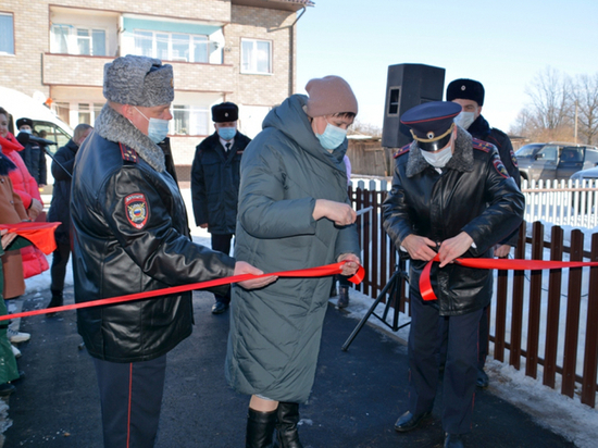 В Сычевском районе открыли новый участковый пункт полиции
