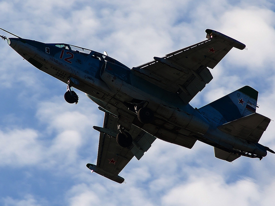 Минобороны сообщило об аварии российского Су-25 на Украине