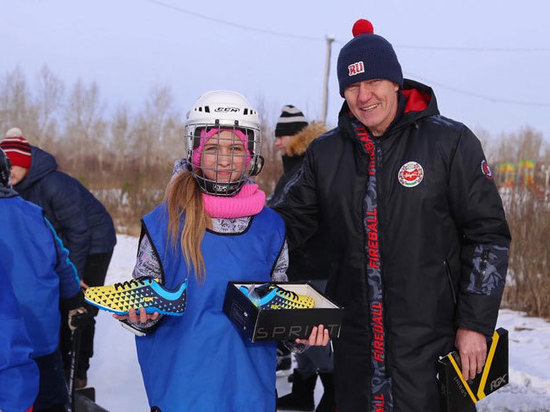 В Хакасии спортсменка получила подарок от министра спорта