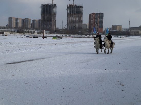 Участники уникальной экспедиции на якутских лошадях побывали в Красноярске