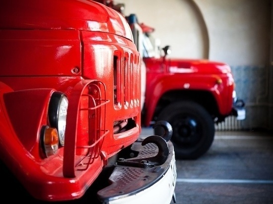 В Гагарине вечером горела баня