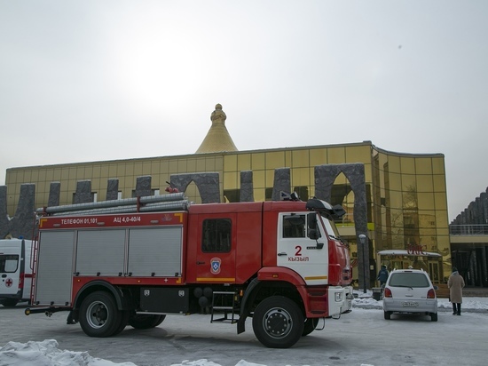 Во Дворце молодежи Кызыла прошли противопожарные учения