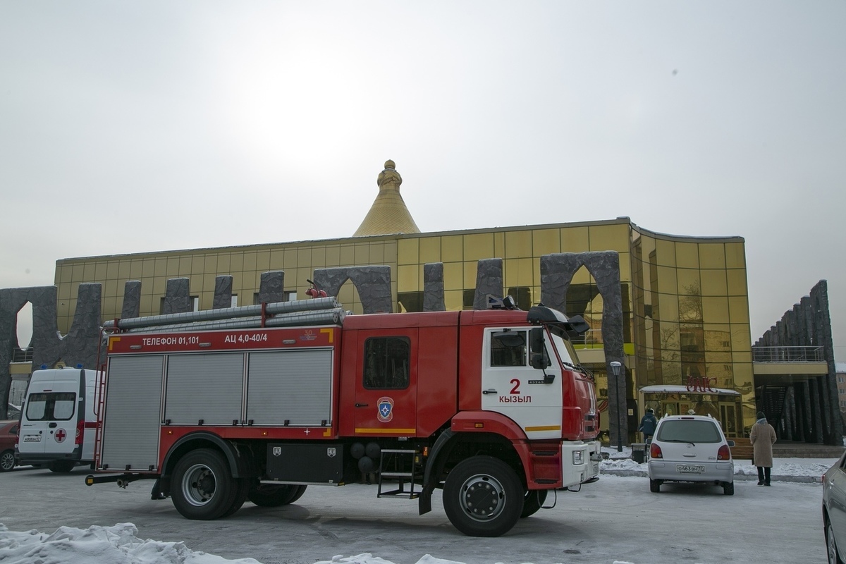 Во Дворце молодежи Кызыла прошли противопожарные учения - МК Тыва