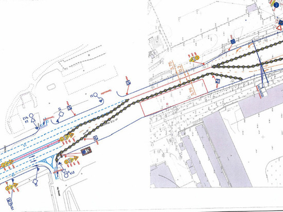 В Хабаровске снова перекрыли улицу Павла Морозова