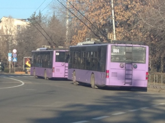 Остановлен один из троллейбусных маршрутов Донецка