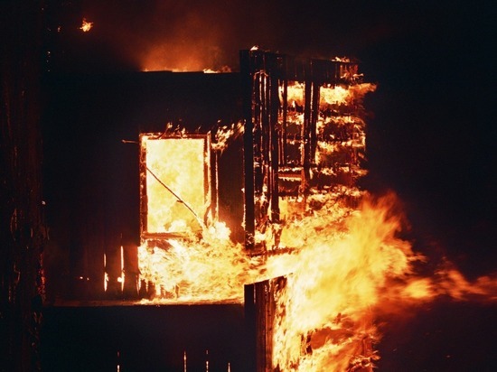 Жительница села на юге Донбасса сгорела в собственном доме