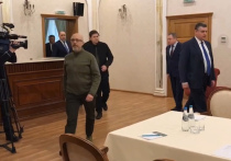 В Гомельской области начались переговоры между представителями России и Украины