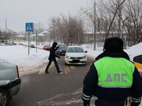 Пешеходные переходы под контролем Госавтоинспекции Серпухова