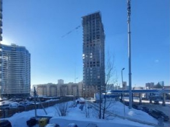 Строящийся 33-этажный дом стал самой высокой новостройкой в Новосибирске