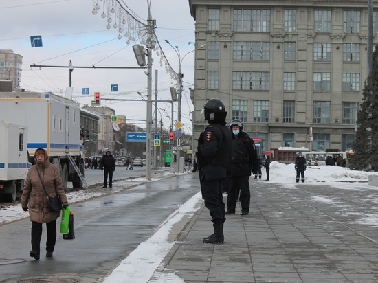 Около 20 участников несанкционированной акции задержали в Новосибирске