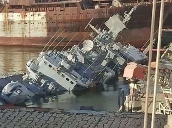 Адмирал Кравченко заявил о безвозвратной потере фрегата «Гетман Сагайдачный» для Украины