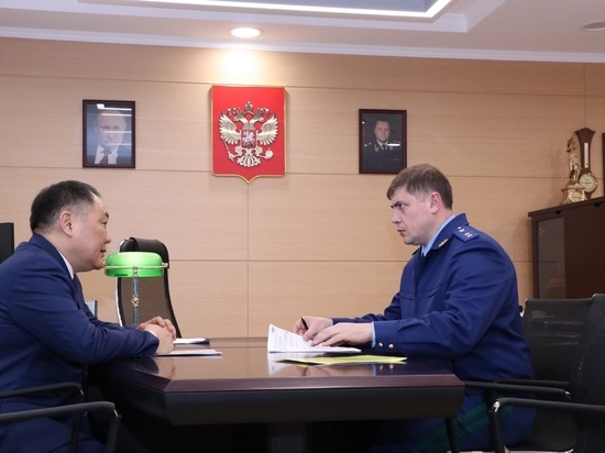 Шолбан Кара-оол встретился с прокурором Красноярского края