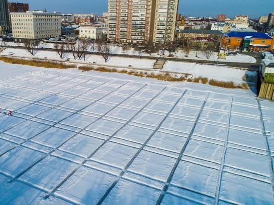 23 тысячи квадратных метров льда планируют разрушить в Кургане