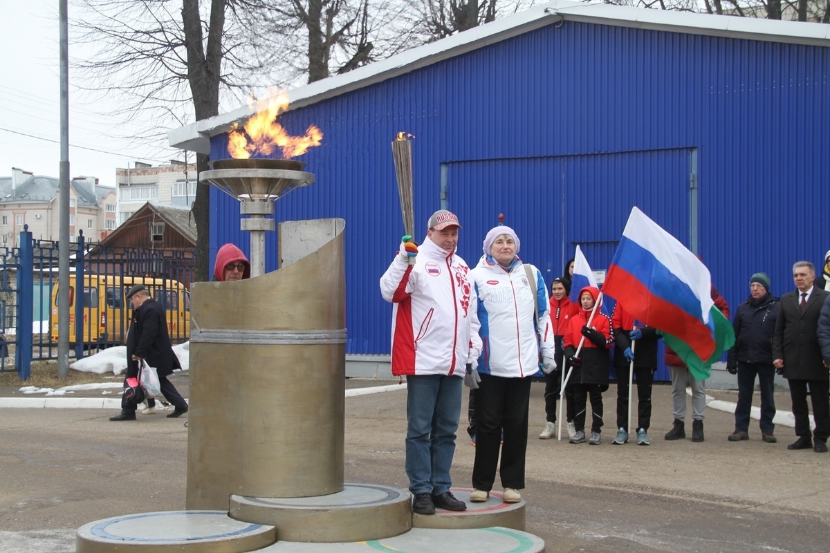 В Костроме зажгли огонь Спартакиады студентов и школьников