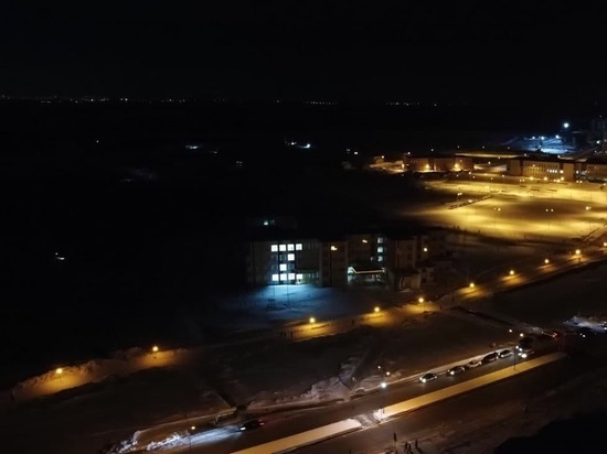 Кузбассовцы поддержали ДНР и ЛНР световым флешмобом