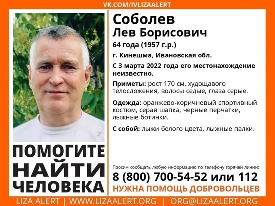 В Ивановской области пропал лыжник