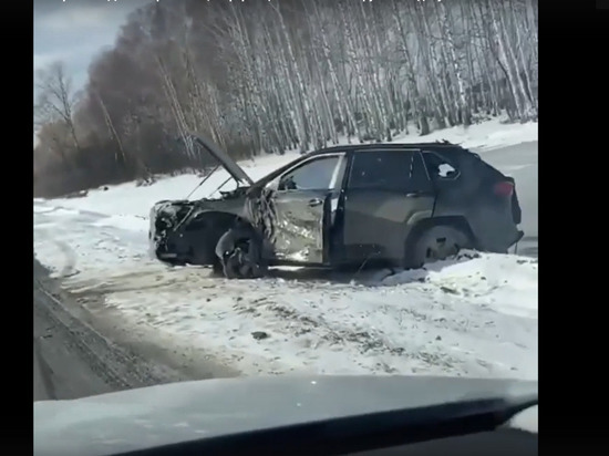 На трассе М-5 под Рязанью фура столкнулась с Toyota