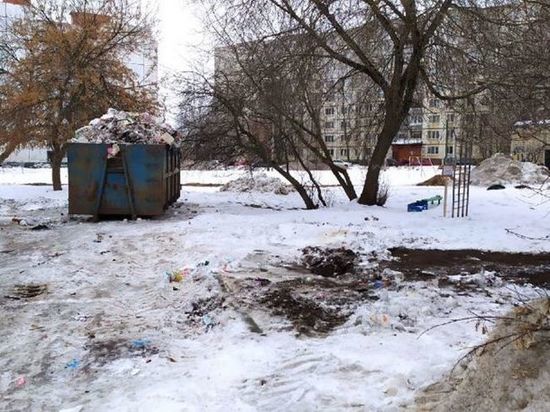 Вместе с таянием снега в Рыбинске стали ликвидировать незаконные свалки