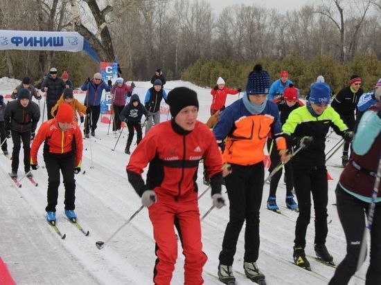 Абакан провел спортивный Фестиваль «На лыжи»