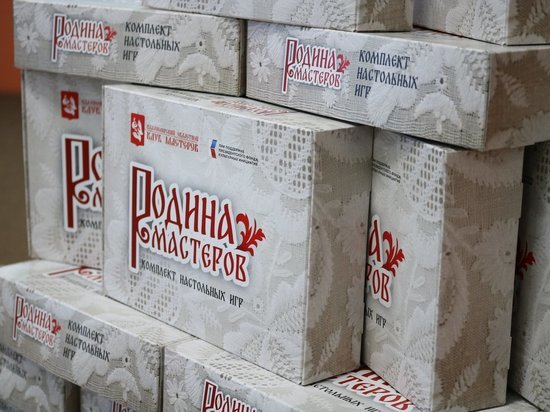 Во Владимире презентован комплект настольных игр «Родина мастеров»
