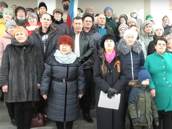 Жители Кыры записали обращение к Герою России Алексею Бернгарду