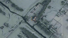Минобороны показало видео уничтожения укреплённого опорного пункта украинских националистов БПЛА