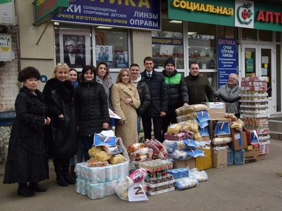 Краснодарцы собрали гуманитарную помощь для жителей Украины и беженцев из ЛДНР