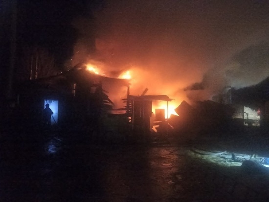В результате пожара в Чувашии погиб мужчина