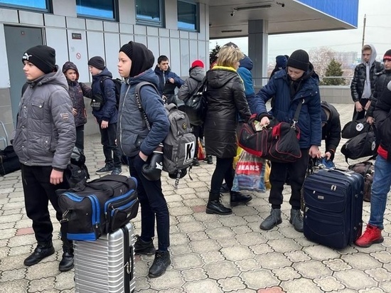 Более ста юных спортсменов из ДНР прибыли в Анапу