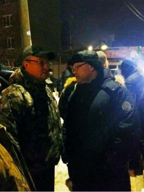 Мэр Воронежа Вадим Кстенин побывал на месте взрыва