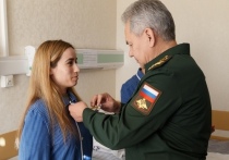 Минобороны отметило девушку, проявившую мужество во время спецоперации в Украине