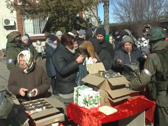 ВС России доставили более 40 тонн гуманитарной помощи в Киевскую область