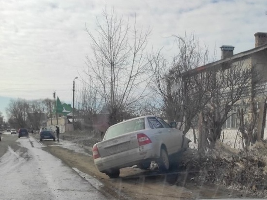 На улице Татарской в Касимове Lada Priora попала в ДТП