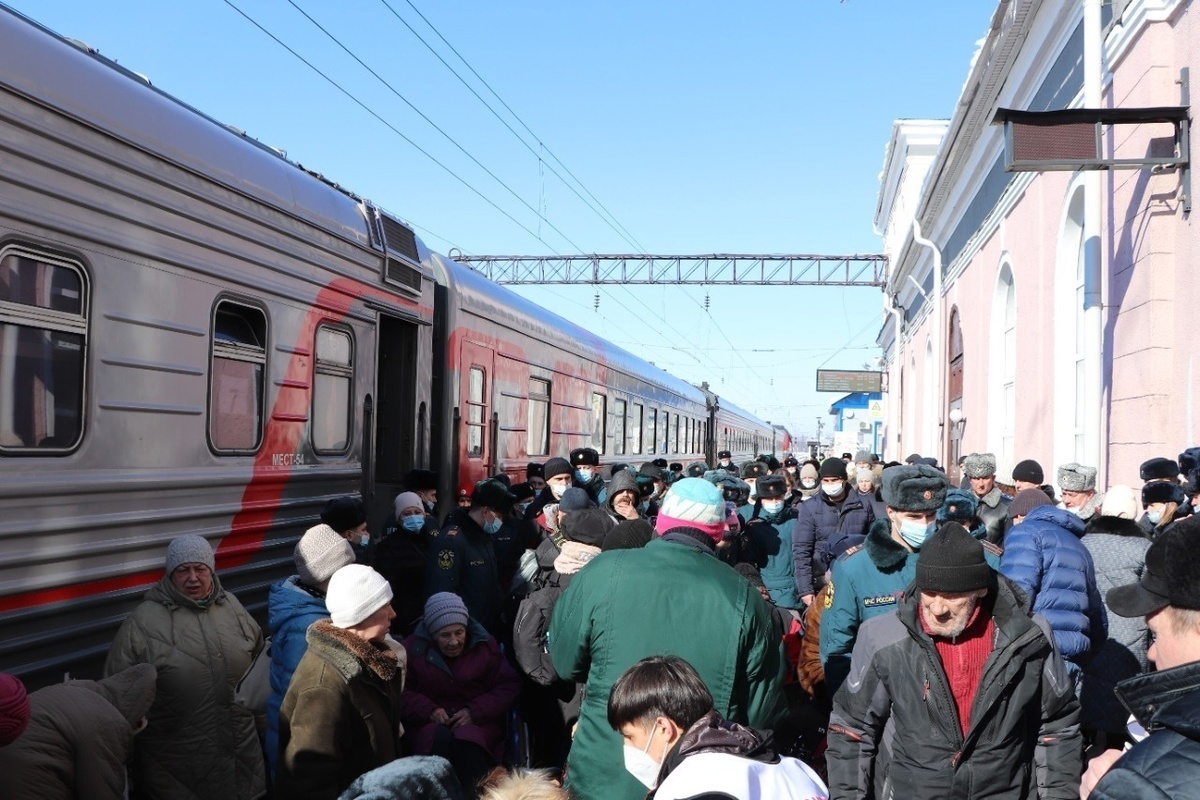 В Мичуринск и Тамбов прибыл поезд с 344 беженцами из ДНР и ЛНР - МК Тамбов