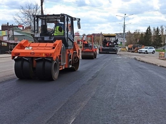 В Дятьково но нацпроекту отремонтируют улицу Крупской
