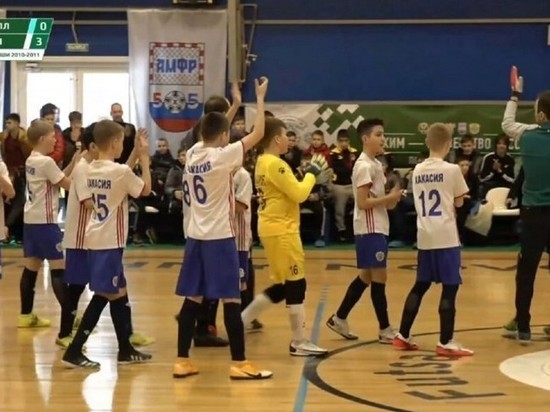 Команда из Хакасии победила на Первенстве России по Футболу