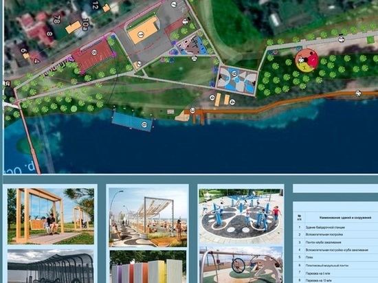 В Старом Осколе обустроят сквер, парк и пляж в 2023 году