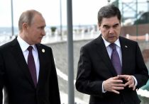 В телефонном разговоре с Владимиром Путиным президент Туркменистана Бердымухамедов рассказал о результатах досрочных выборов в своей стране, состоявшихся 12 марта