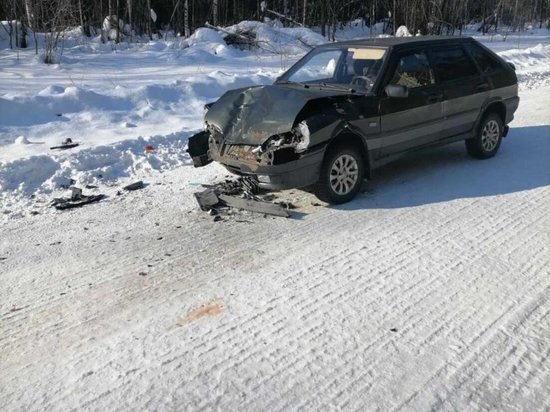 Авария произошла в 07:45 на первом километре дороги местного значения «Паламыш — Урдома»
