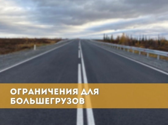 На дорогах Ямала на месяц ограничат проезд для тяжелых машин