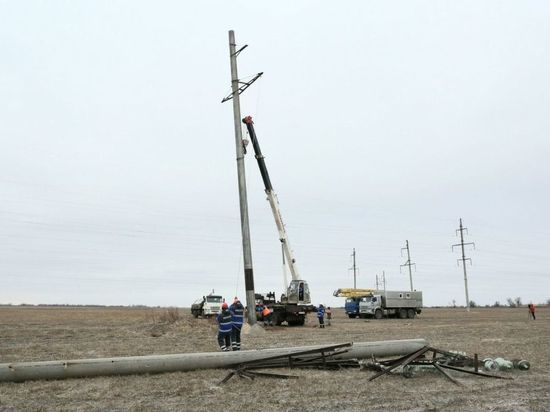 Села Астраханской области еще полностью не подключили к электросетям