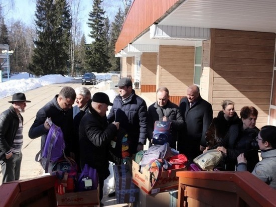 В Калужской области в пункте помощи беженцам принимают только новые вещи