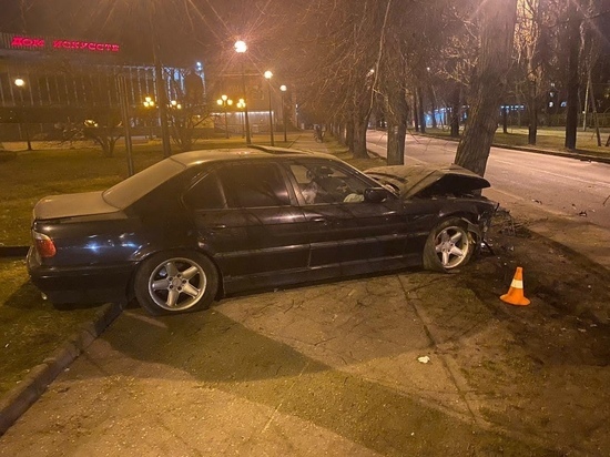 В Калининграде автолюбитель врезался в дерево