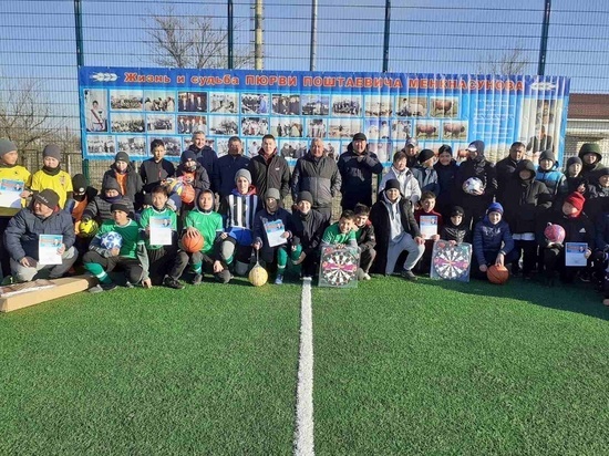 В муниципалитете Калмыкии состоялся турнир по мини-футболу